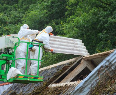 asbest daken verwijderen